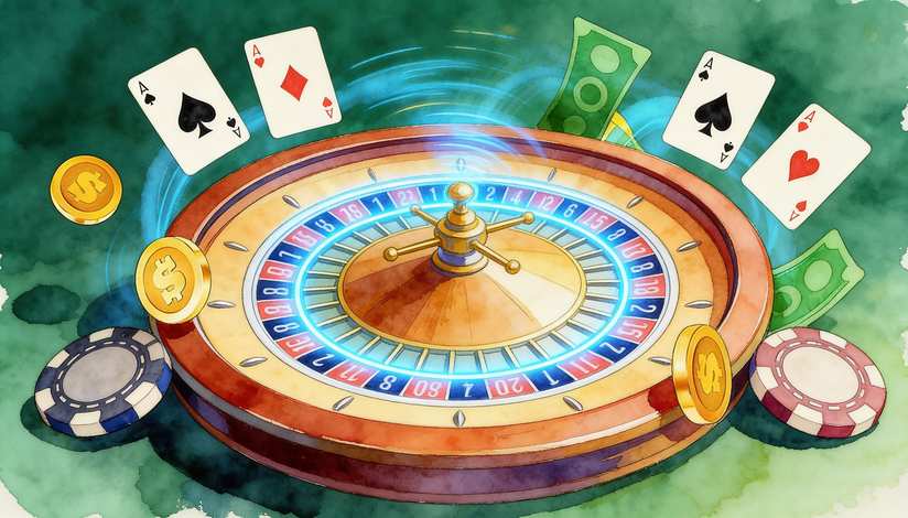 Vinyl casino